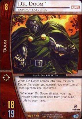 Dr. Doom, Lord of Latveria - FOIL - Marvel Origins - FOIL - Vs System - Picture 1 of 1