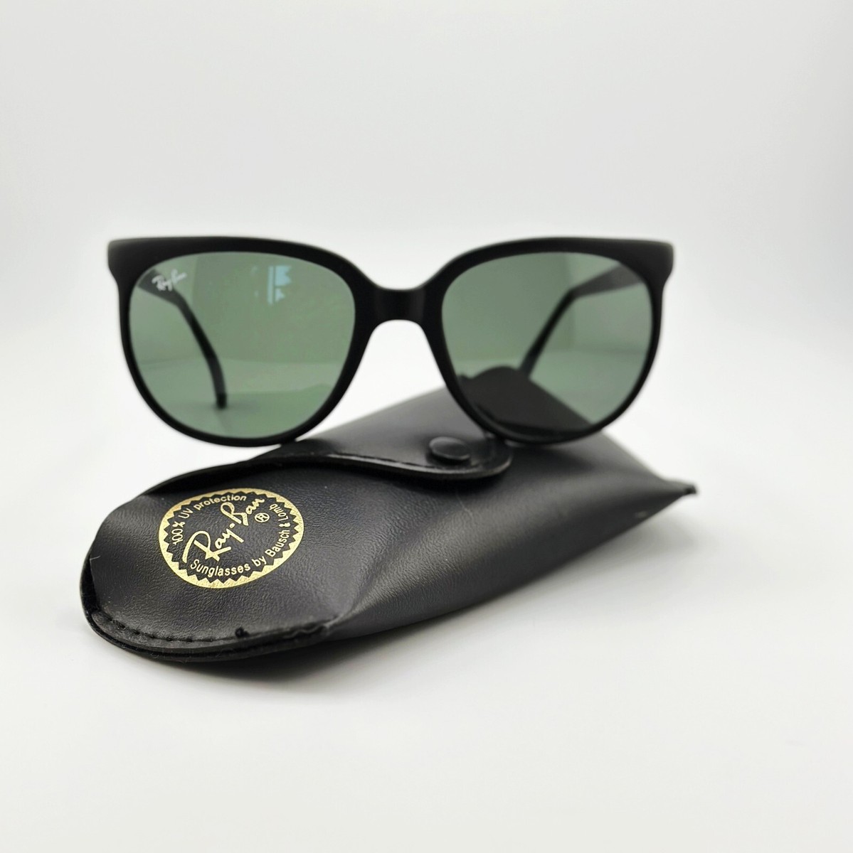 Vintage B&L Ray-Ban L0118 CATS 1000 Matte Black Sunglasses 1980s