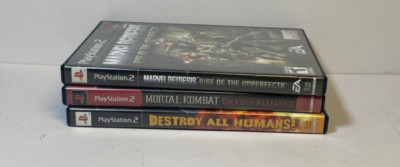 PS2 Game Lot of 3