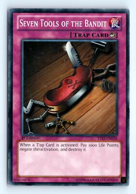 Yu-Gi-Oh Seven Tools of the Bandit #YS12-EN038 Starter Deck: Xyz Symphony tcg LP