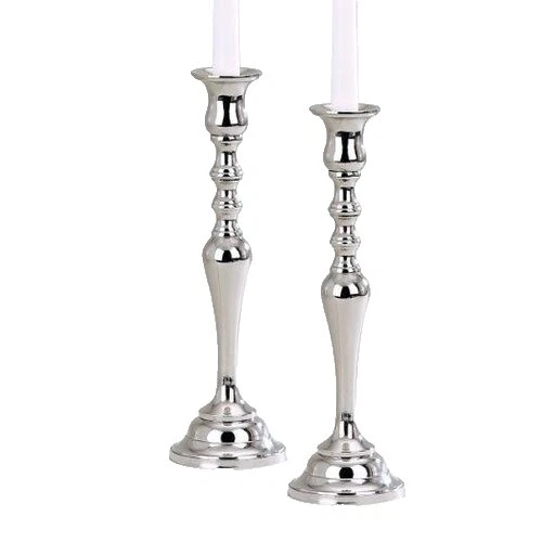 Silver Plated Candle Holders & Accessories