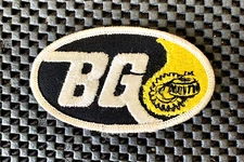 BG PRODUCTS EMBROIDERED SEW ON PATCH AUTOMOTIVE MAINTENANCE 3 1/2" x 2" NOS