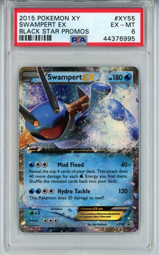 Swampert-EX graded PSA 6 for sale on eBay