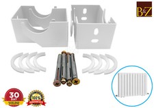 Radiator Brackets - Designer Vertical Column Dual Arm