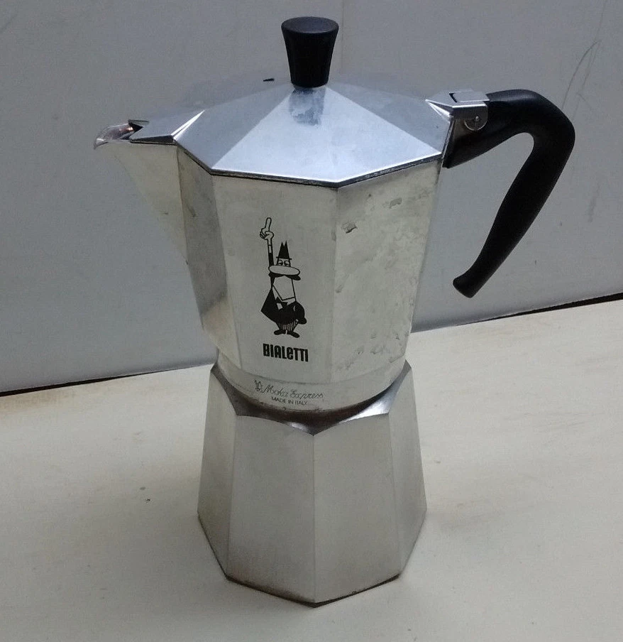 Bialetti Moka Express 6-Cup Stovetop Espresso Italian Coffee Maker Moka Pot