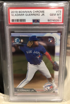 2019 Bowman Chrome Vladimir Vlad Guerrero Jr Rookie PSA 10 Gem Mint   