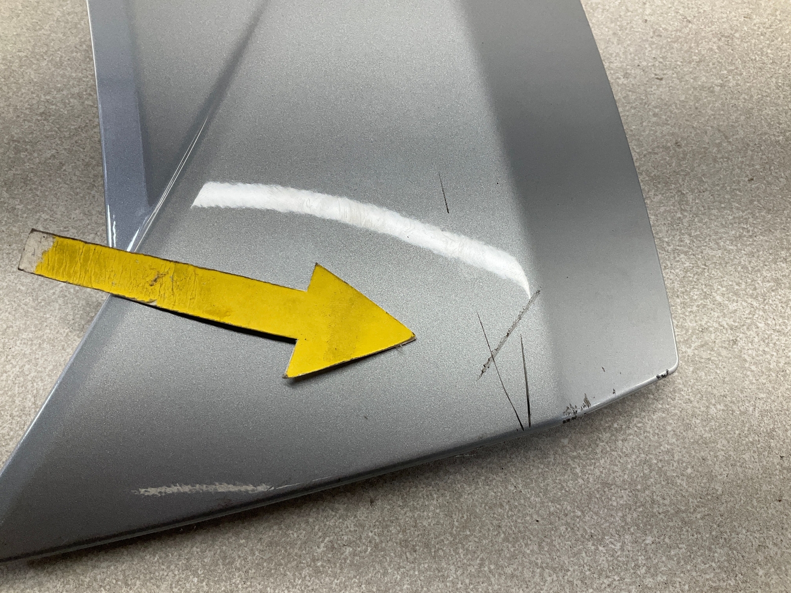 17-20 MASERATI Levante Rear Liftgate Tailgate Spoiler w/ Camera OEM