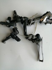 Retro Shimano 200GS FD-M200 Getriebe und Bremssatz, vorne hinten Mechaniker und Ausleger
