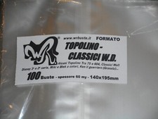 100 BUSTE WR "TOPOLINO CLASSICI W.D." 140x195 mm x CWD,  alcuni nn. 75/604