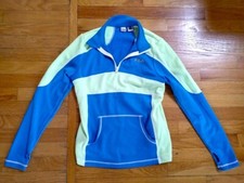 Fila Sport Shirt Womens Small Blue 1/4 Zip Pullover Active Performance Jacket S
