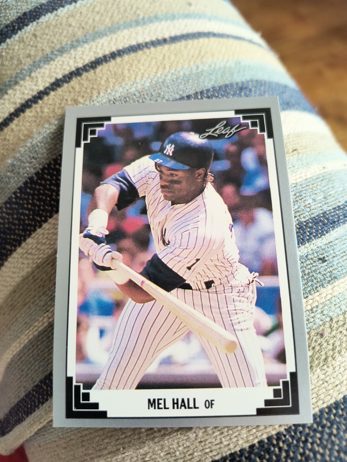 MEL HALL 1991 LEAF #283 FREE SHIPPING