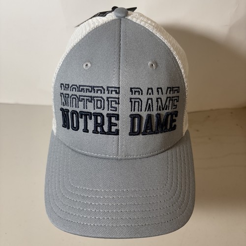Under Armour Notre Dame NCAA Mesh Back Snapback Hat NEW - Picture 5 of 7