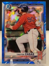 2021 Bowman - Chrome Prospects Sapphire Triston Casas #BCP-84