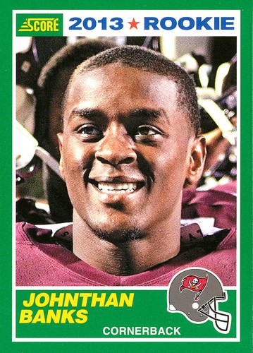 SCORE Johnthan Banks RC BEARS TEXANS LIONS BUCS MSST Mississippi St BULLDOGS - Picture 1 of 1