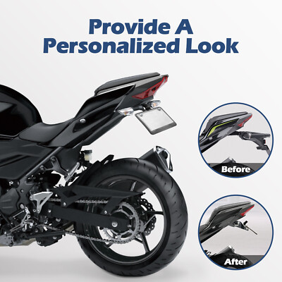 For Kawasaki Ninja 400 Z400 2018-2023 Number License Plate Short