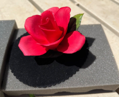 イタリア製 NAPOLEON ポーセリン ローズ フラワー フィギュリン　7点 2- NAPOLEON ITALY FINE PORCELAIN ROSES IN ORIGINAL BOXES | eBay