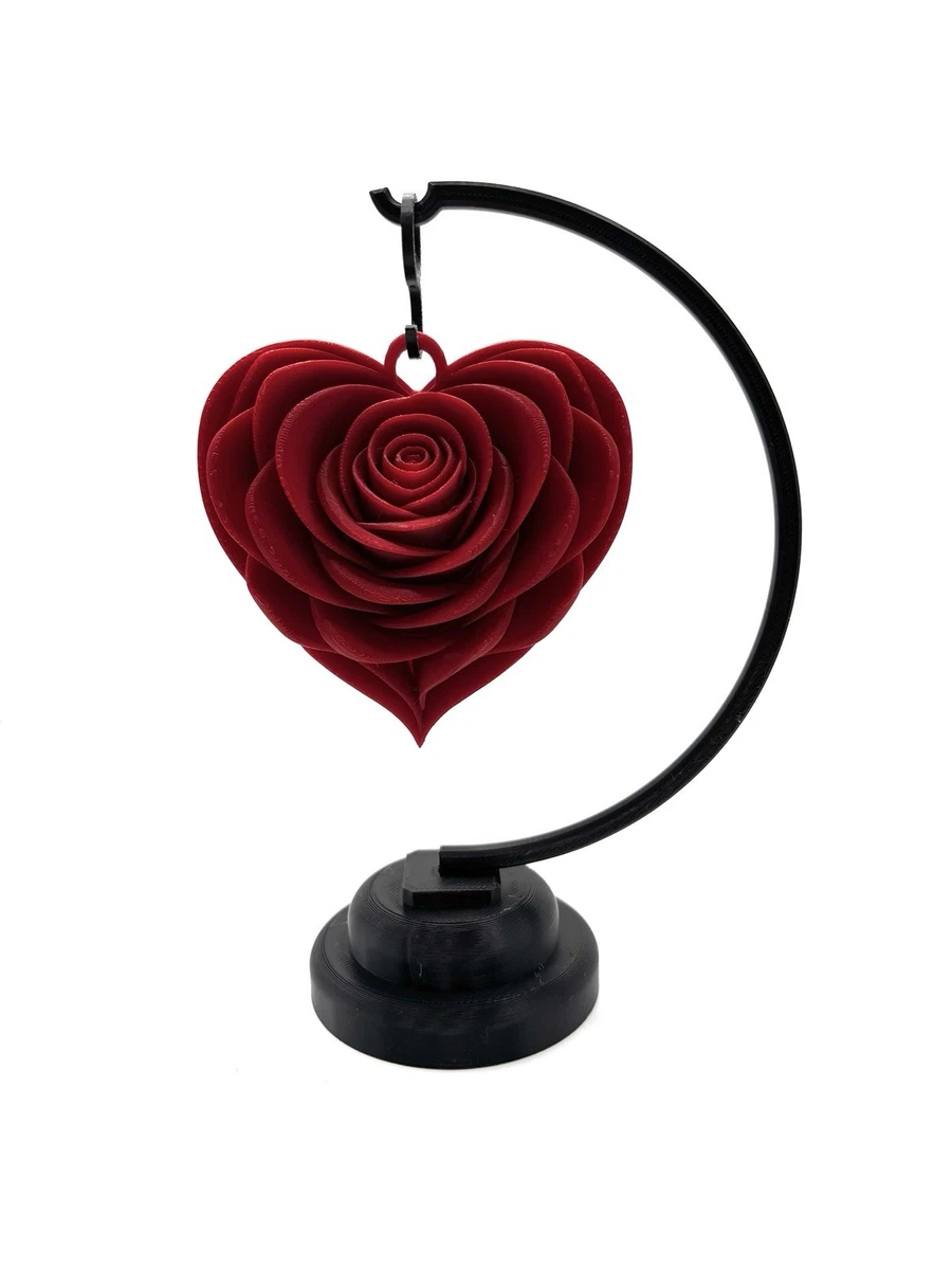 Scatola Musicale Con 3 Rose Vere Conservate – Carillon Antico Con Melodia "Castle In The Sky" – Regalo Romantico Per San Valentino, Anniversario, Festa Della Mamma (Blu Cielo)