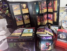 Disney Lorcana Bulk Card Lots 200 Common Uncommon Cards, Some Rare