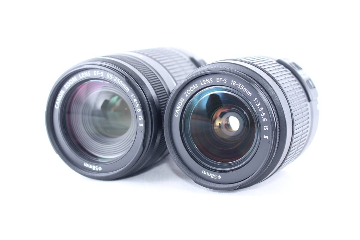 Canon EOS Kiss X5 DSLR Camera Kit, Dual Lens, Excellent Condition 