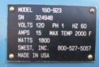 SWEST 160-923  KILN FURNACE JEWELRY CASTING BURNOUT CONTROLLER 120V 2000F USA — photo 4