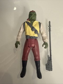 Modellino completo vintage Star Wars Barada Last 17 POTF 1985 Kenner come nuovo