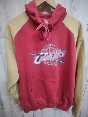 VTG NBA Cleveland Cavaliers Graphic Multi Color Hoodie Men's XL