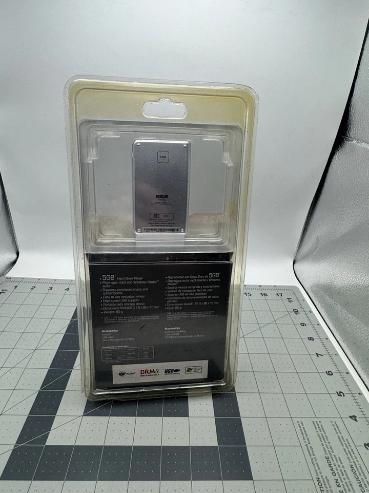 Reproductor de disco duro RCA 5 GB MP3 H115 - ¡TOTALMENTE NUEVO Y SELLADO! Foto 3 de 4