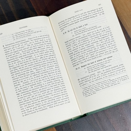 PROVERBS, Crawford H. Toy, The International Critical Commentary **RARE** - Picture 8 of 11