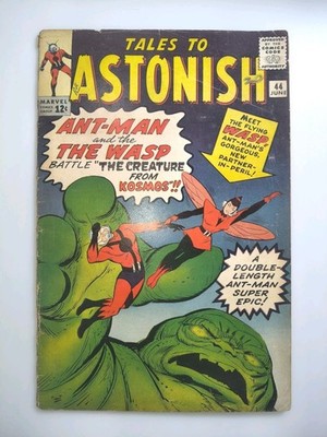 Tales To Astonish #44 Mid Grade 1st App Wasp Ant-Man Kirby Ditko Silver Age 1963