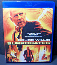 Surrogates (Blu-ray 2009 WS) Bruce Willis, Rosamund Pike, Ving Rhames - LIKE NEW