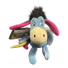 Disney Cupid Eeyore Winnie The Pooh Mini Bean Bag Plush 9"
