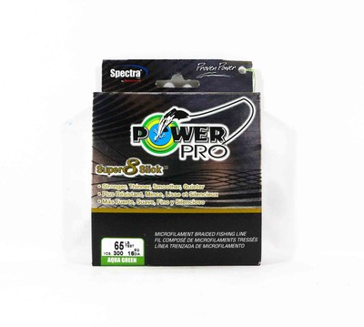 Power Pro Super 8 Slick Spectra Linie 65lb by 300yds Green (0756)