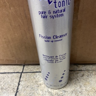 AQUA TONIC PURE & NATURAL HAIR SYSTEM fissions cleanser build up remover mousse
