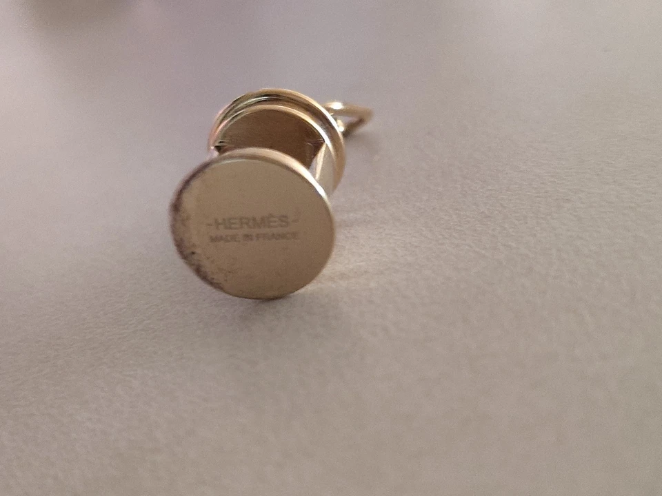 AUTÉNTICO COLGANTE LINTERNA HERMES - HERRAJES EN TONO DORADO - NUEVO EN CAJA Foto 2 de 4