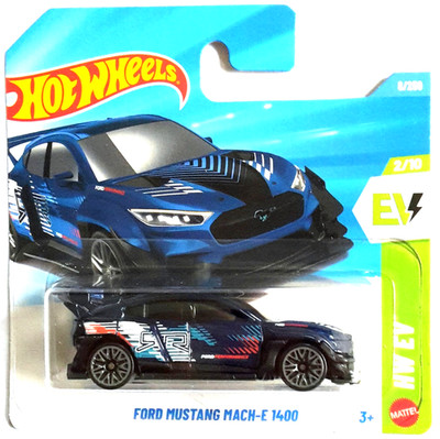 Hot Wheels Ford Mustang Mach-E 1400 dunkelblau metallic 2026 HW EV 2/10 OVP
