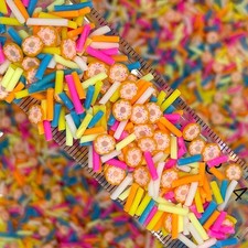 FAKE Donut Sprinkles Polymer Clay Sprinkle Mix NOT EDIBLE D6-30