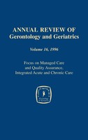 Robert J. Newcomer (U. A.) | Annual Review Of Gerontology And Geriatrics,...