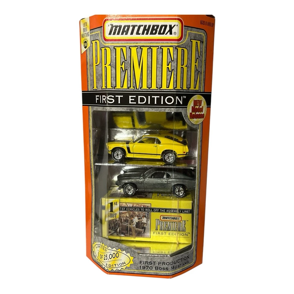 3 Matchbox Premiere First Edition Die Cast Cars With Concept Cars NIB - Image 4 of 4