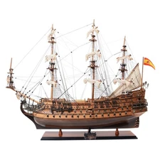 San Felipe Exclusive Edition Admiral Line - Handmade Wooden Model Ship