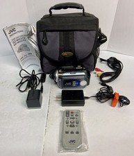 JVC Everio GZ-MG37U 30GB HDD Digital Camcorder 2 Batteries Remote Case Cables