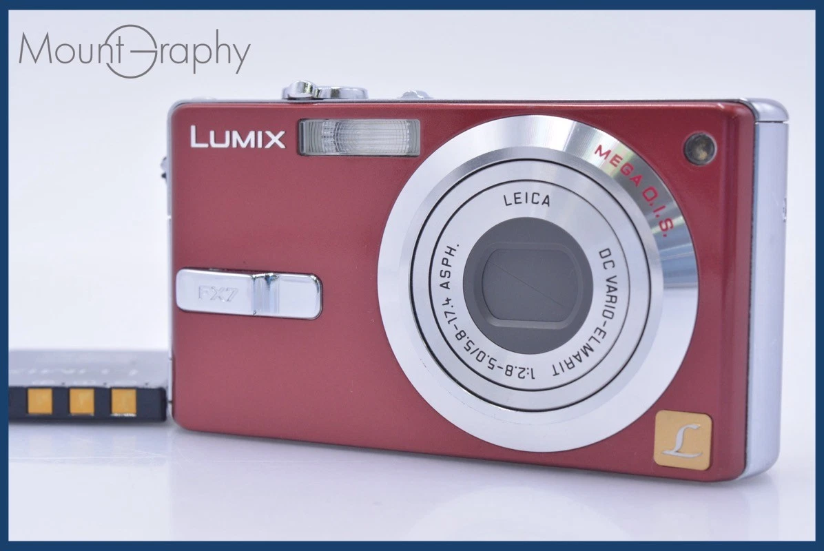 動作品 Panasonic パナソニック LUMIX DMC-FX7 LEICA Amazon | パナソニック LUMIX FX7 グロスブラック DMC-FX7-K