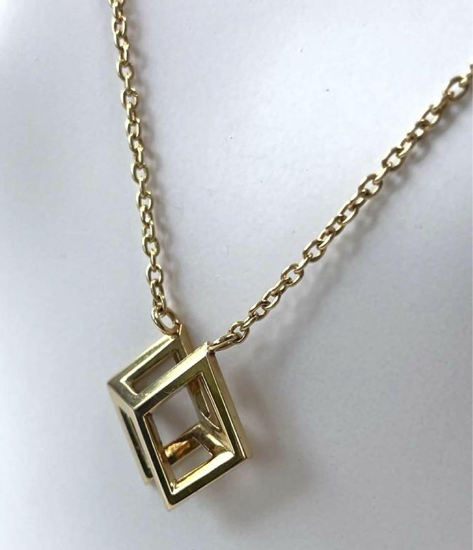 Christian Dior K18 Yellow Gold Plated Necklace