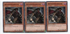 Yu-Gi-Oh! Armageddonritter Common Playset (3 Stück) Set 86