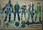 G.I. Joe Classified LOOSE LOT of 5, SCARLETT GUNG-HO BEACHHEAD w Accessories