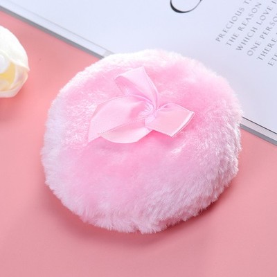 Professional Butterfly Baby Cosmetic Soft Plush Puff Sponge Talcum Makeup To AP