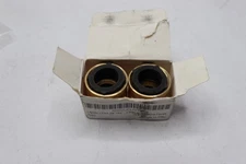 (2-Pk) Heavy-Duty Garden Hose Connector Brass with Dual Swivel 3/4"