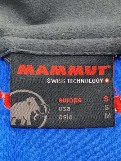 MAMMUT Jacket/ Medium/ Polyester/ Blue/ Solid Col… - image 3