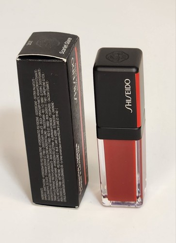 Shiseido Lip Shine 307 Scarlet Glare New in Box - Picture 4 of 5