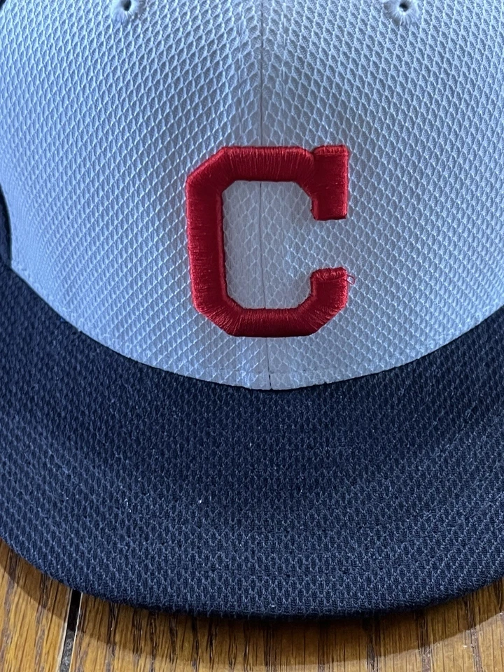 Cleveland Guardians New Era 59 Fifty Batting Practice Hat Fitted 6 5/8 NWOT - Image 2 of 4