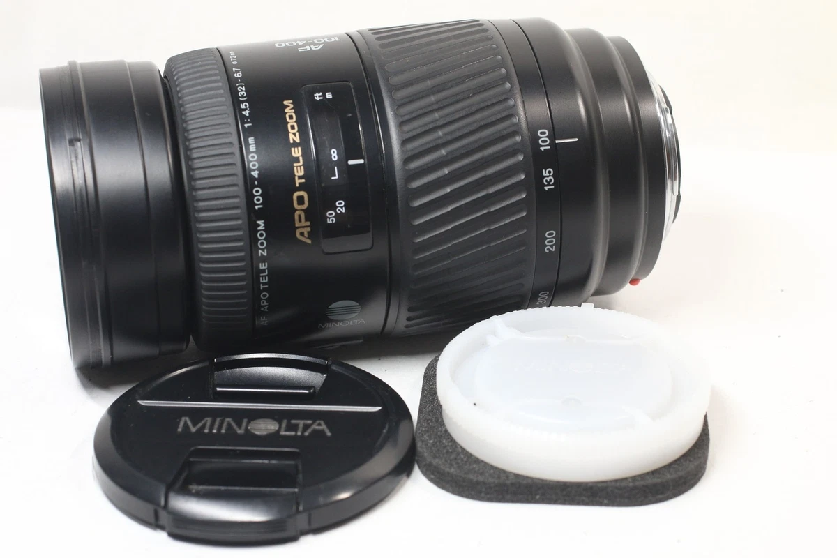 ソニー用MINOLTA AF APO100-400mmF4.5(32)-6.7 Minolta AF 100-400mm f/4.5-6.7 APO Lens For Sony for sale online